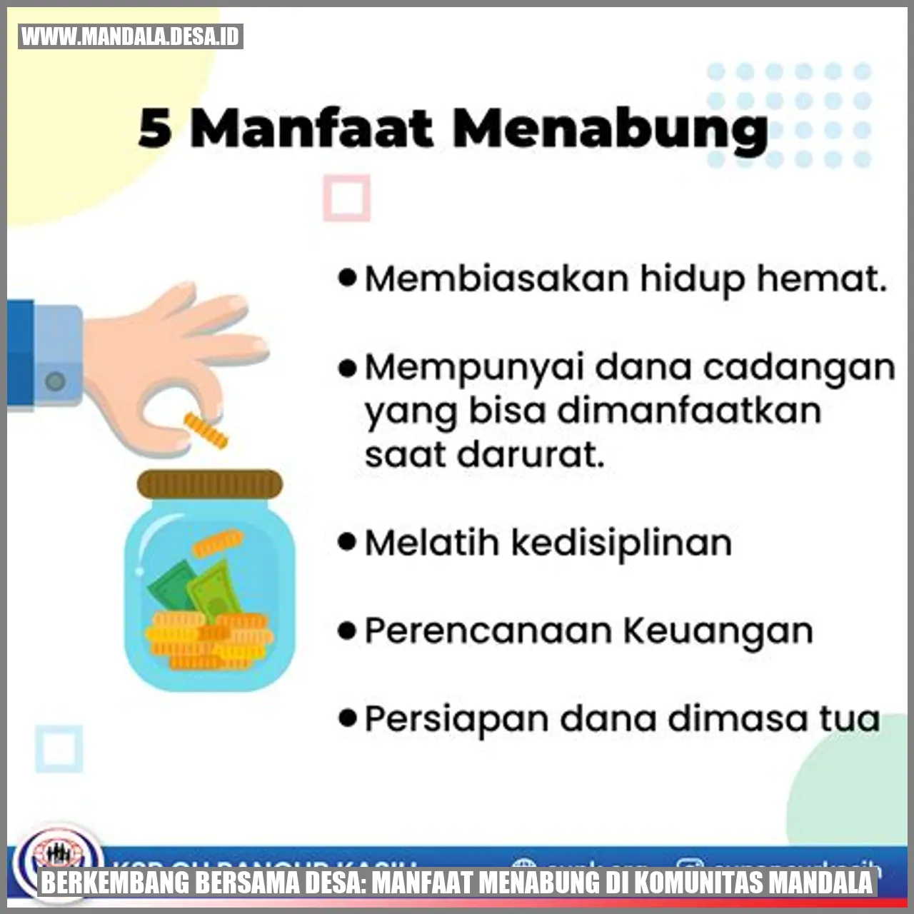 Berkembang Bersama Desa: Manfaat Menabung di Komunitas Mandala