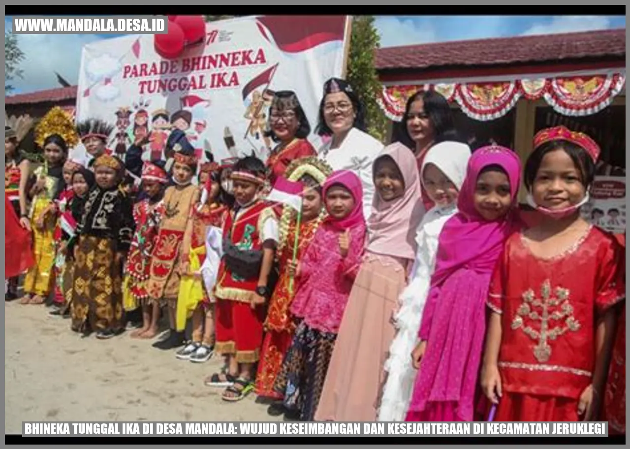 Bhineka Tunggal Ika di Desa Mandala: Wujud Keseimbangan dan Kesejahteraan di Kecamatan Jeruklegi
