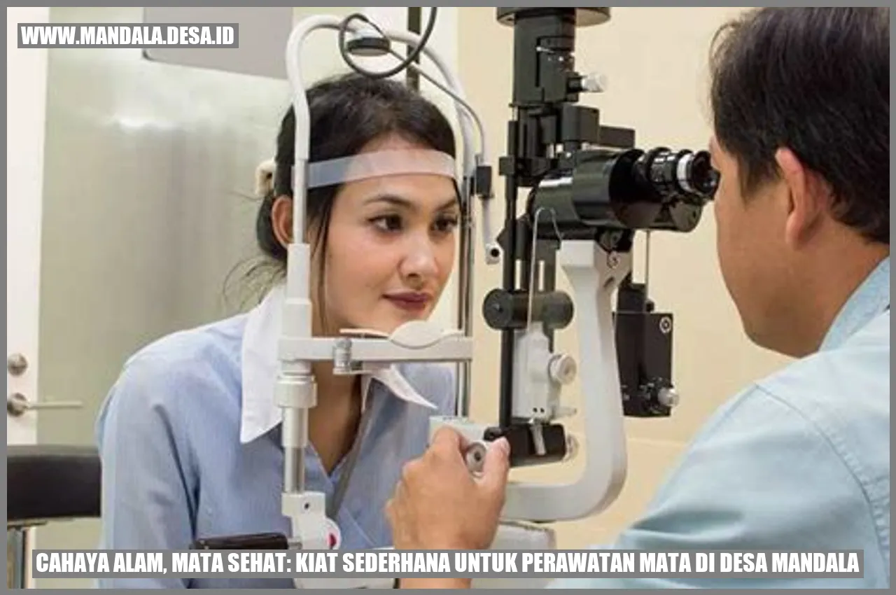 Cahaya Alam, Mata Sehat: Kiat Sederhana untuk Perawatan Mata di Desa Mandala
