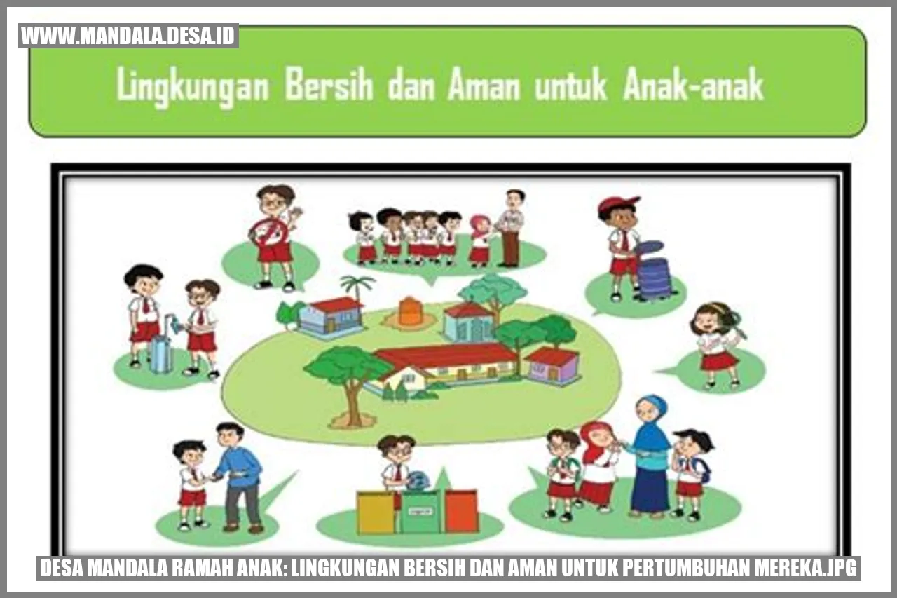Desa Mandala Ramah Anak: Lingkungan Bersih dan Aman untuk Pertumbuhan Mereka