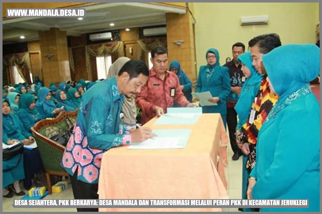 Gambar Desa Sejahtera, PKK Berkarya: Desa Mandala dan Transformasi Melalui Peran PKK di Kecamatan Jeruklegi