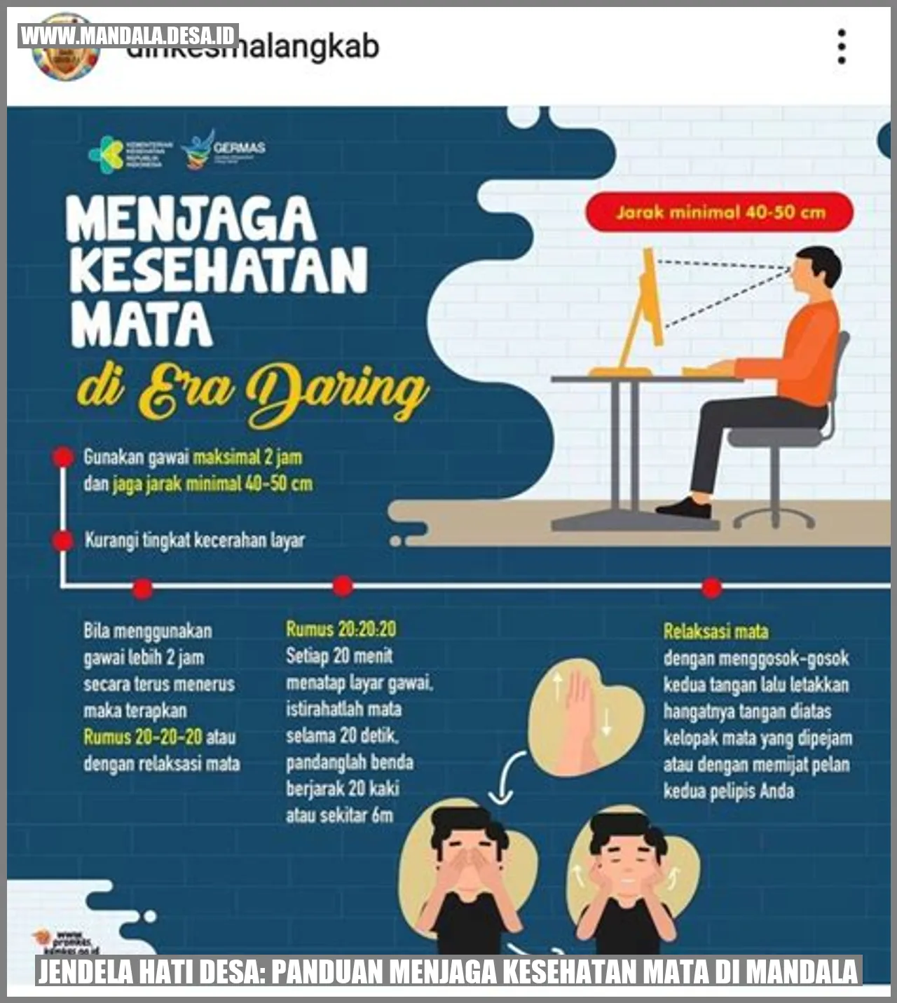 Jendela Hati Desa: Panduan Menjaga Kesehatan Mata di Mandala