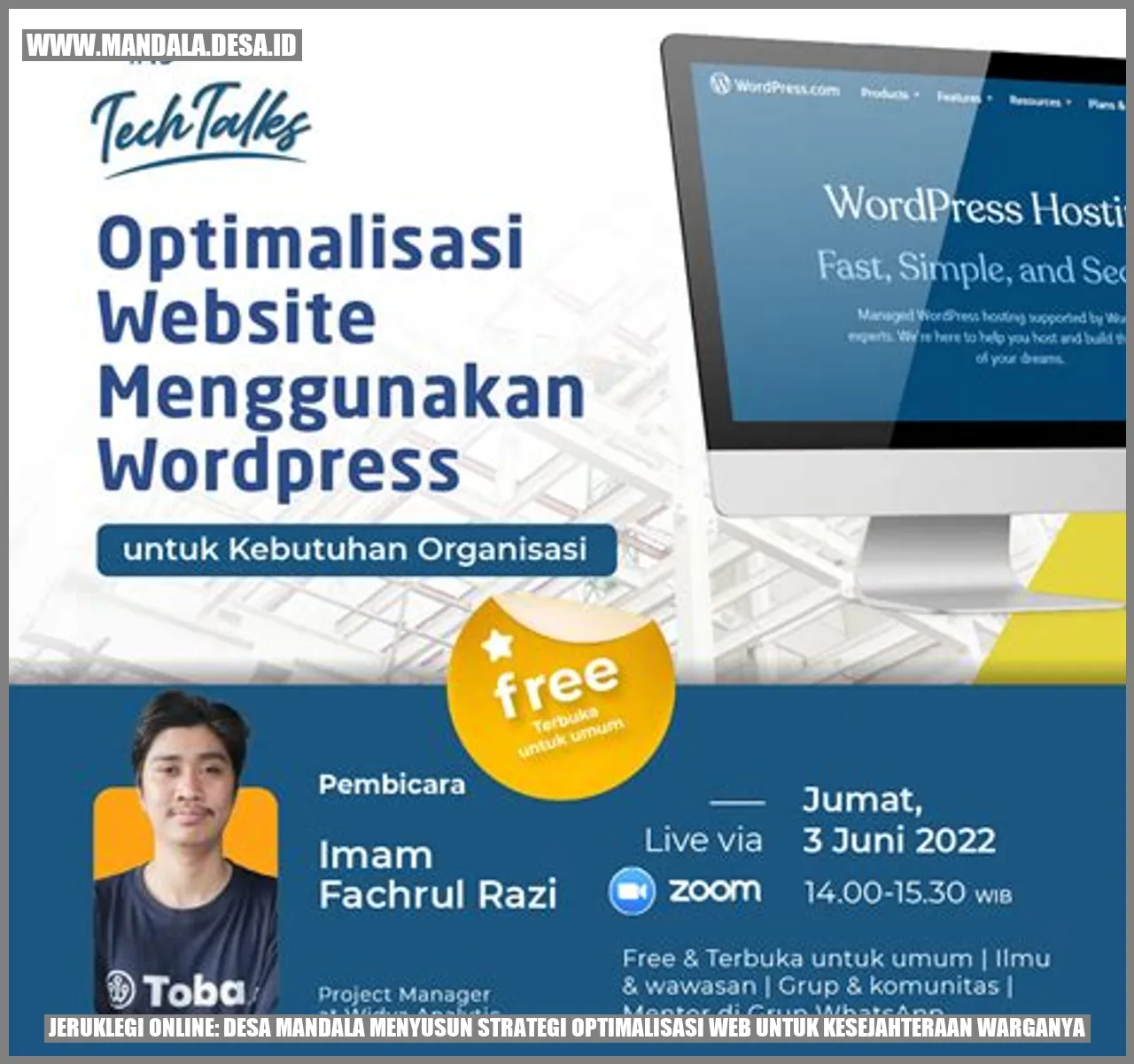 Jeruklegi Online: Desa Mandala Menyusun Strategi Optimalisasi Web untuk Kesejahteraan Warganya
