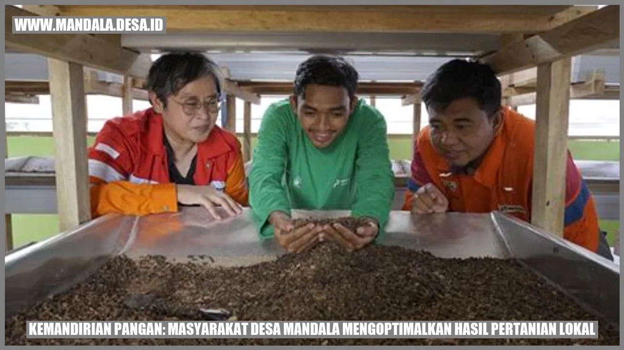 Kemandirian Pangan: Masyarakat Desa Mandala Mengoptimalkan Hasil Pertanian Lokal