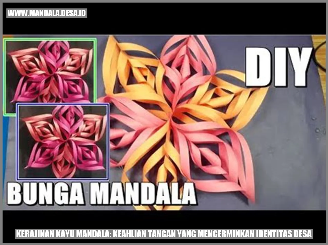 Gambar Kerajinan Kayu Mandala: Keahlian Tangan yang Mencerminkan Identitas Desa