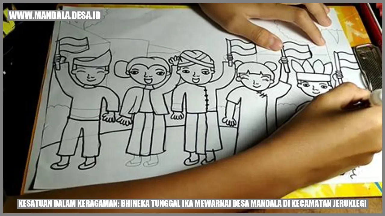 Bhineka Tunggal Ika Mewarnai Desa Mandala