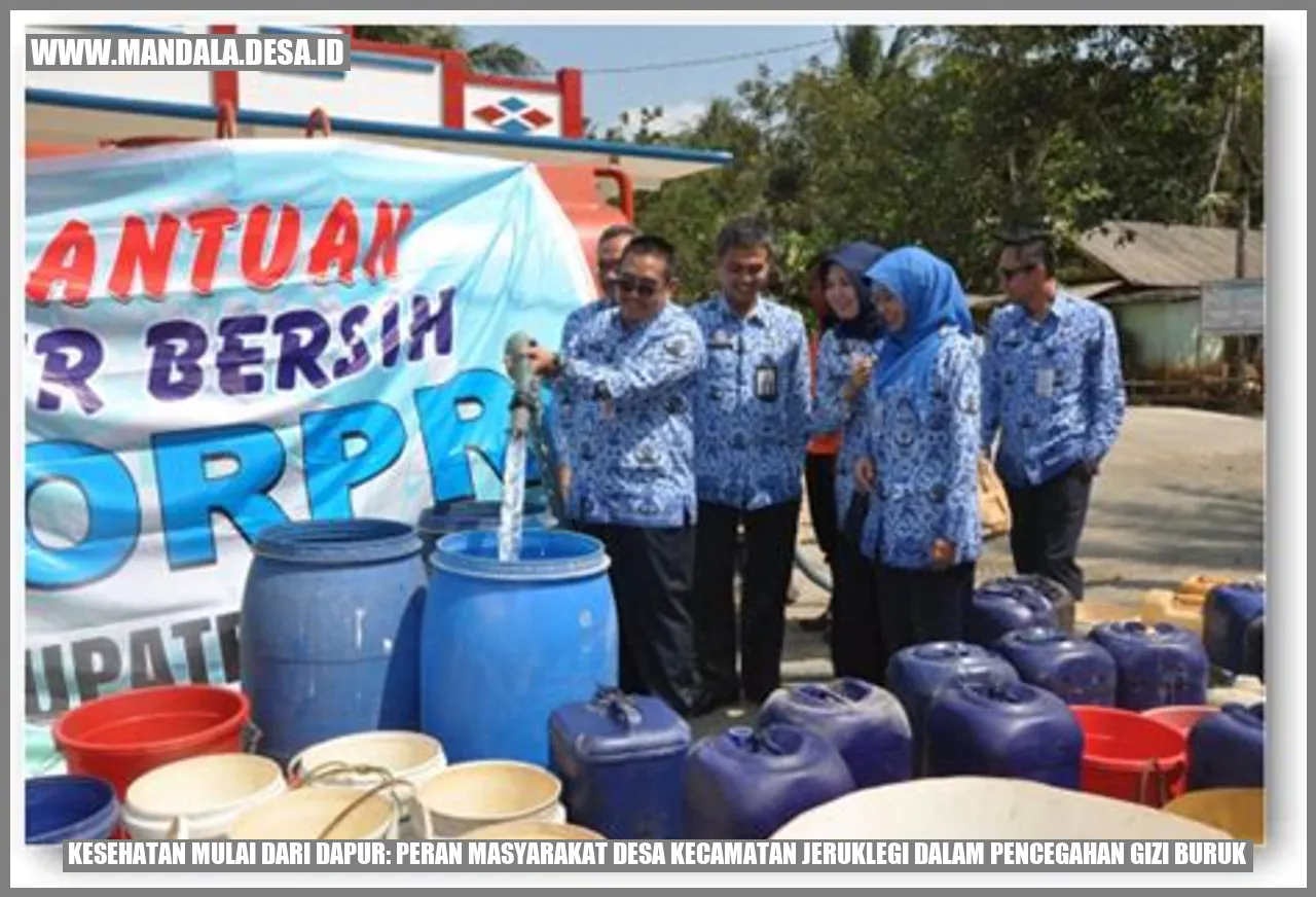 Peran Masyarakat Desa Kecamatan Jeruklegi dalam Pencegahan Gizi Buruk