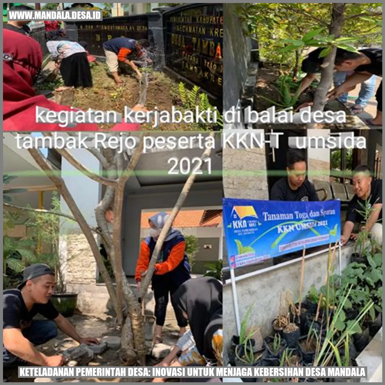 Keteladanan Pemerintah Desa: Inovasi untuk Menjaga Kebersihan Desa Mandala