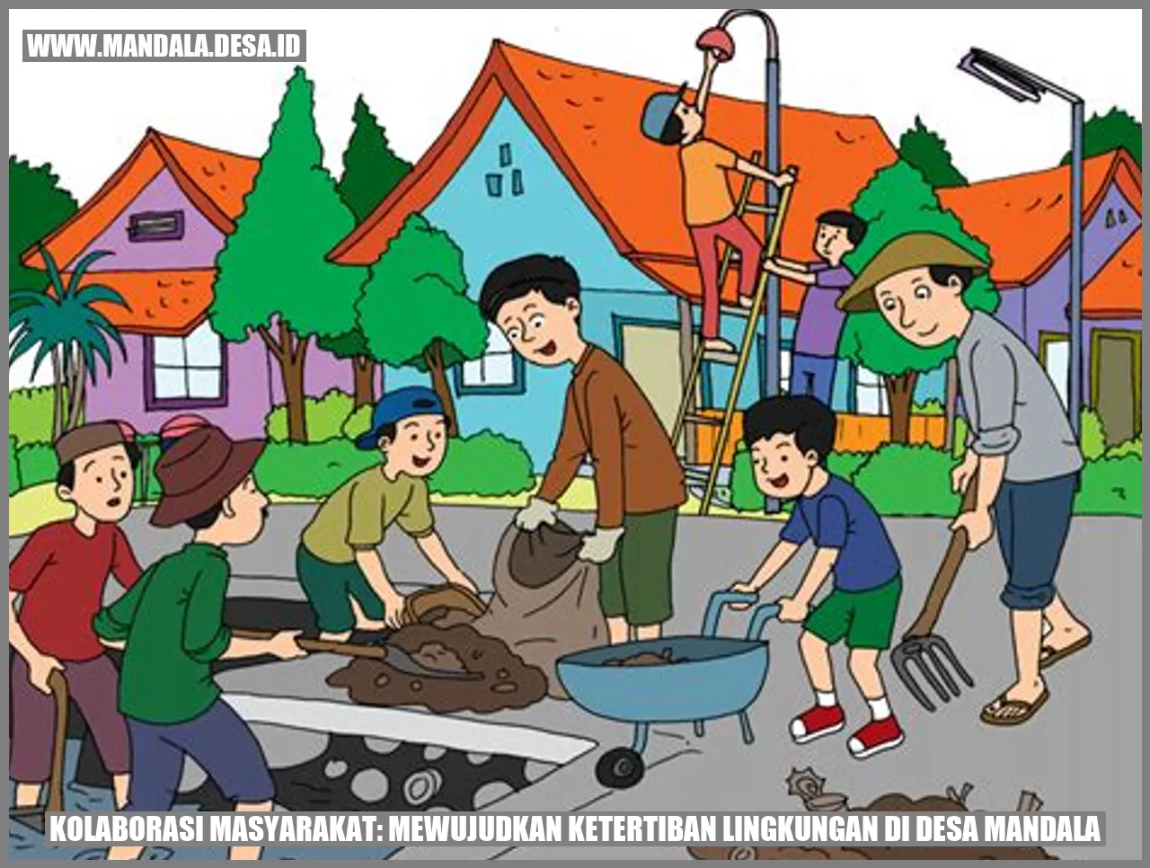 Kolaborasi Masyarakat: Mewujudkan Ketertiban Lingkungan di Desa Mandala