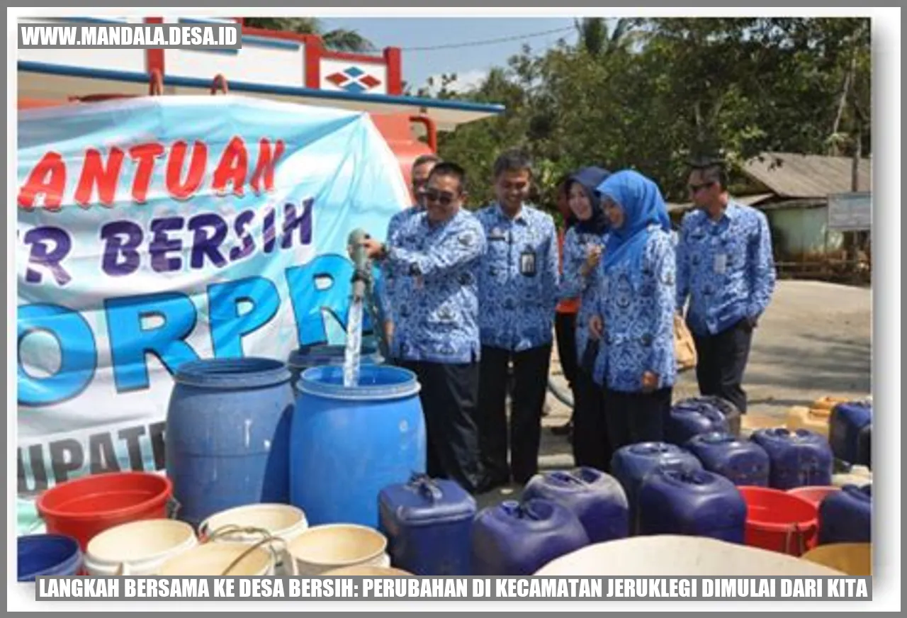 Langkah Bersama ke Desa Bersih: Perubahan di Kecamatan Jeruklegi Dimulai dari Kita