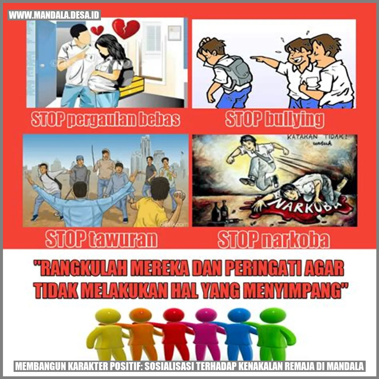 Membangun Karakter Positif: Sosialisasi Terhadap Kenakalan Remaja di Mandala