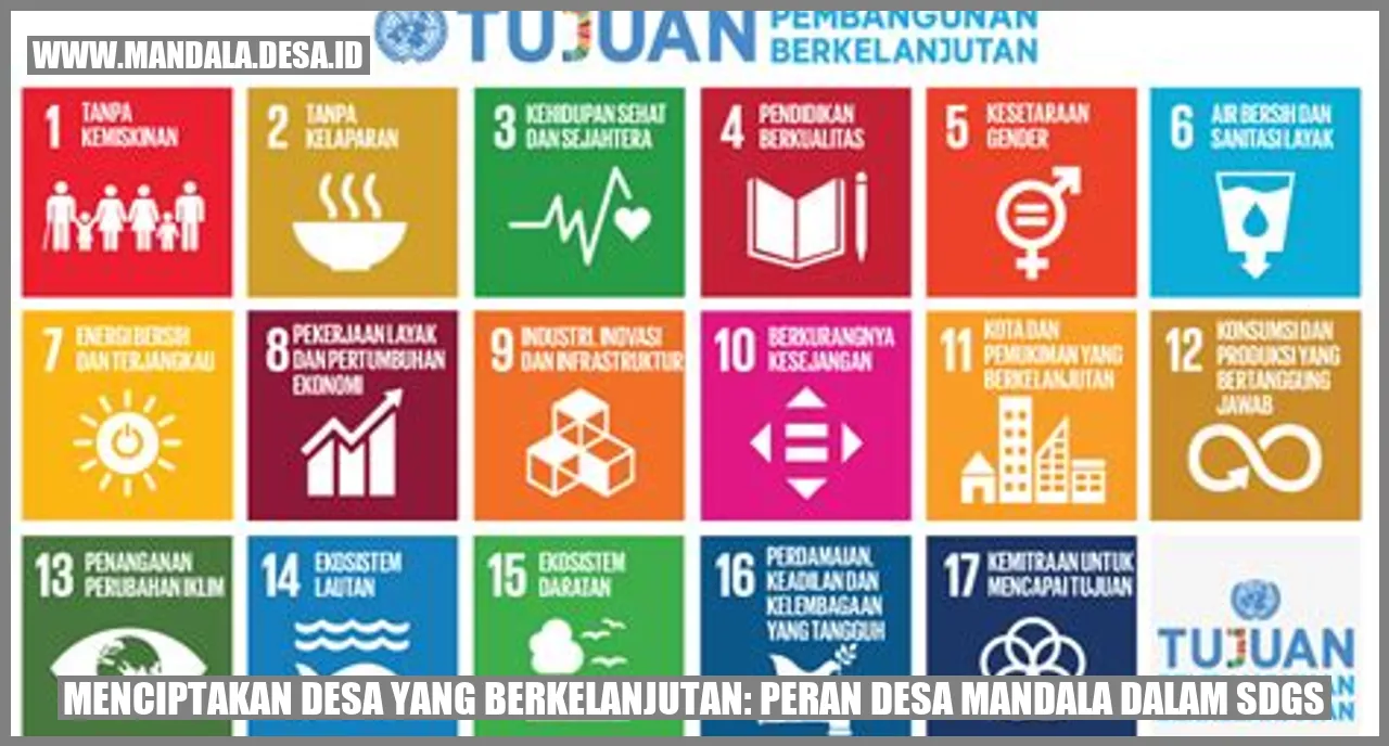 Menciptakan Desa yang Berkelanjutan: Peran Desa Mandala dalam SDGs
