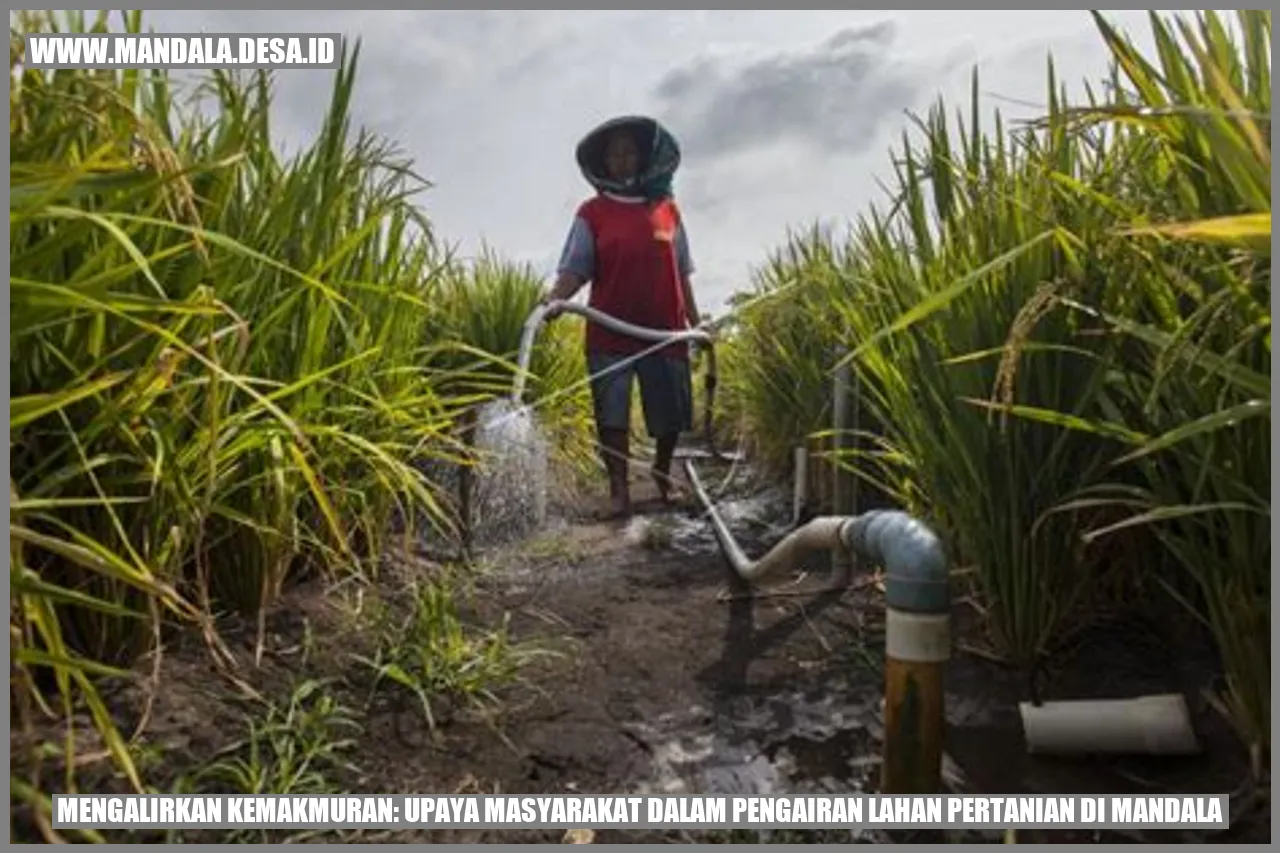 Mengalirkan Kemakmuran: Upaya Masyarakat dalam Pengairan Lahan Pertanian di Mandala