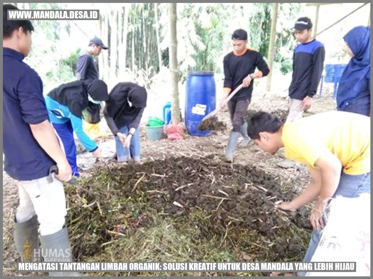 Mengatasi Tantangan Limbah Organik: Solusi Kreatif untuk Desa Mandala yang Lebih Hijau