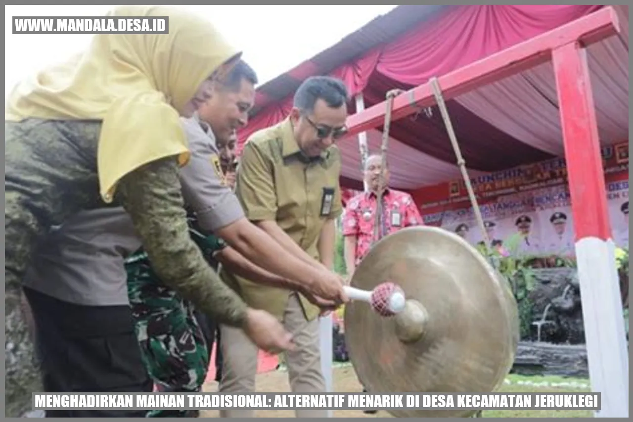 Menghadirkan Mainan Tradisional: Alternatif Menarik di Desa Kecamatan Jeruklegi