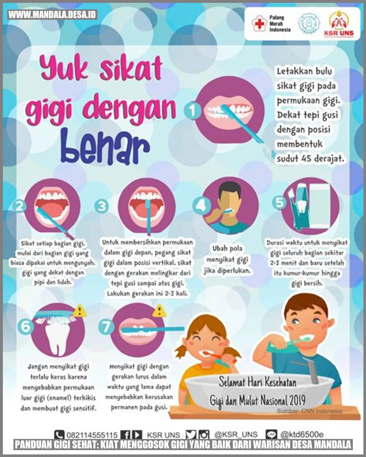 Panduan Gigi Sehat: Kiat Menggosok Gigi yang Baik dari Warisan Desa Mandala