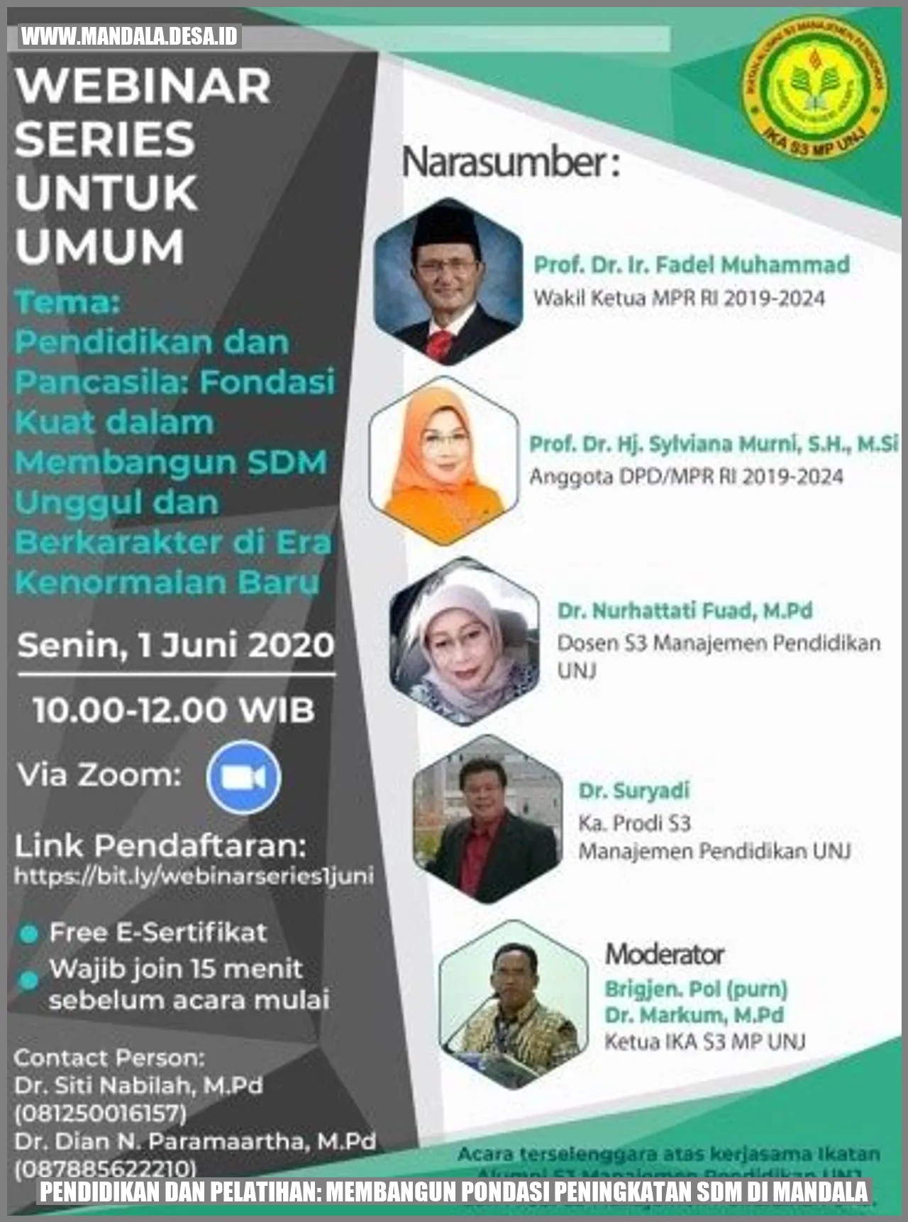 Pendidikan dan Pelatihan: Membangun Pondasi Peningkatan SDM di Mandala