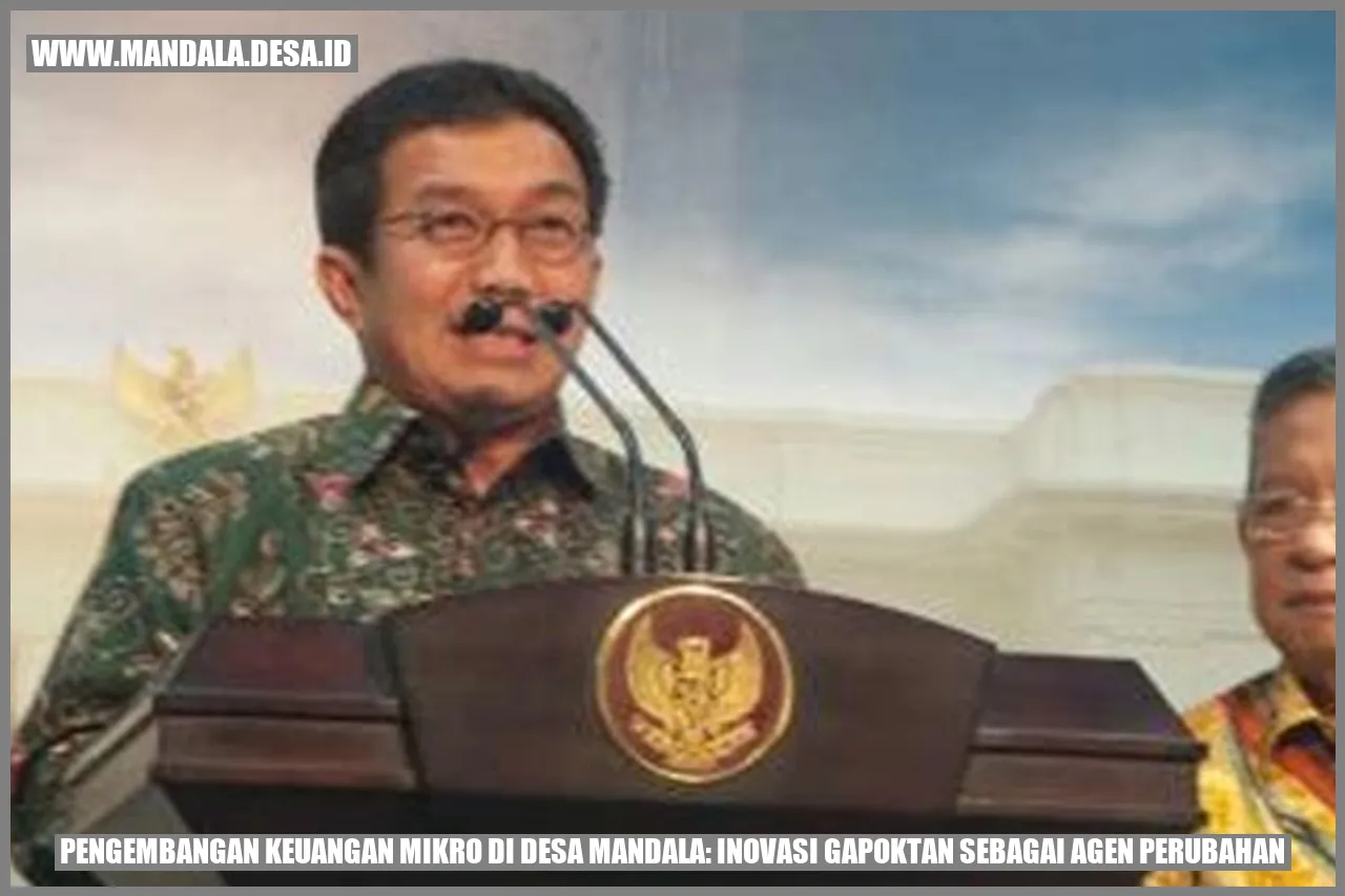 Pengembangan Keuangan Mikro di Desa Mandala: Inovasi Gapoktan sebagai Agen Perubahan