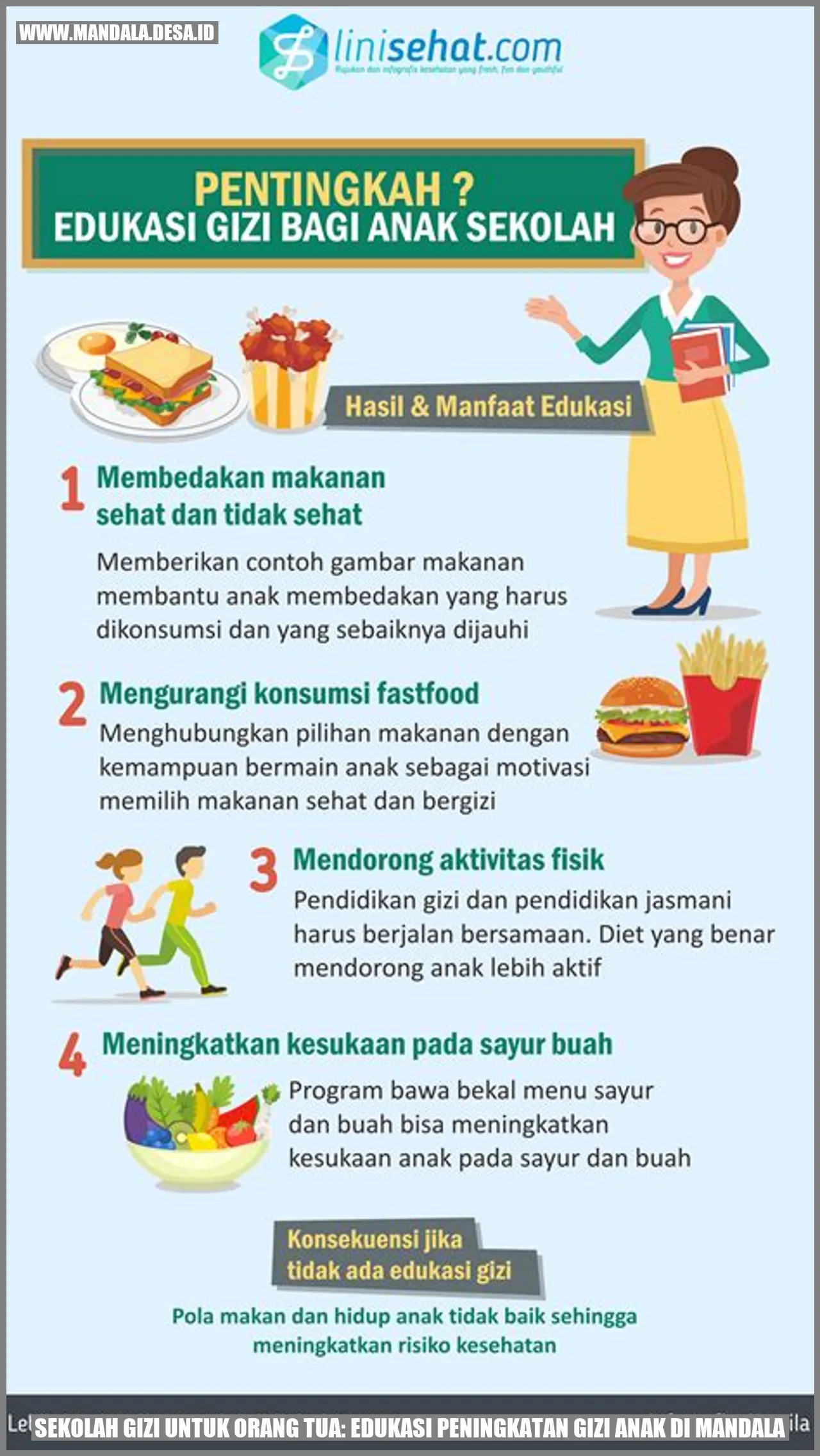Sekolah Gizi untuk Orang Tua: Edukasi Peningkatan Gizi Anak di Mandala
