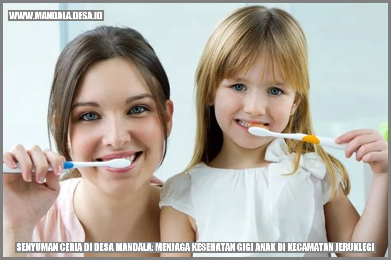 Senyuman Ceria di Desa Mandala: Menjaga Kesehatan Gigi Anak di Kecamatan Jeruklegi